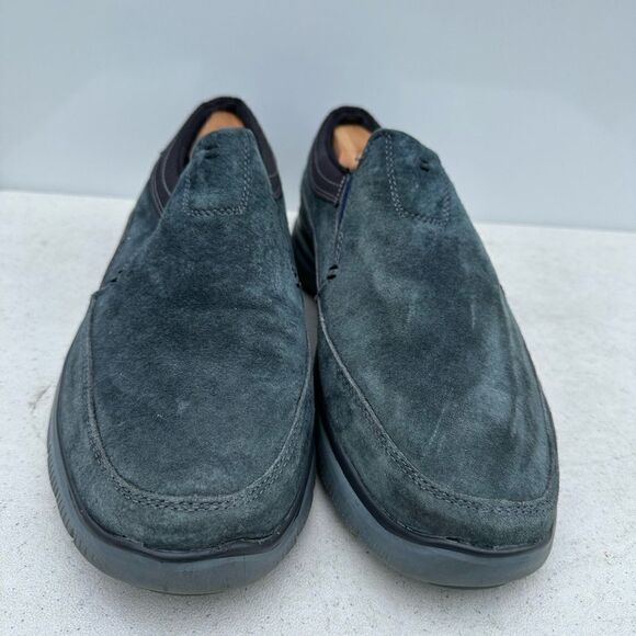 Skechers Mens Expected Avillo Blue Relaxed-Fit Memory Foam Size 11 - Picture 3 of 8